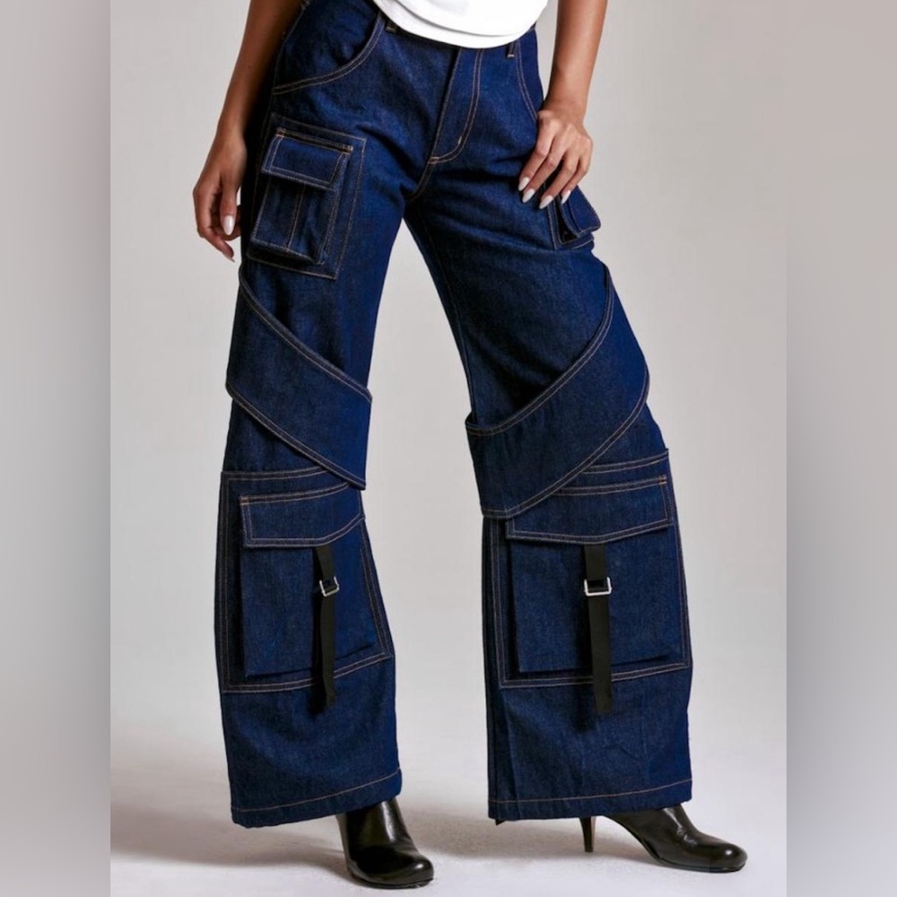EB denim Frederic Cargo Jeans. NWT - Picture 5 of 7